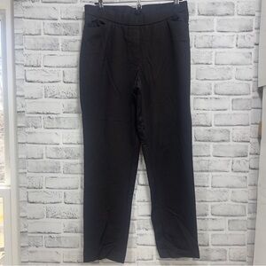 J.Jill Ponte Slim Leg Pull On Mid Rise Stretch Pants Medium